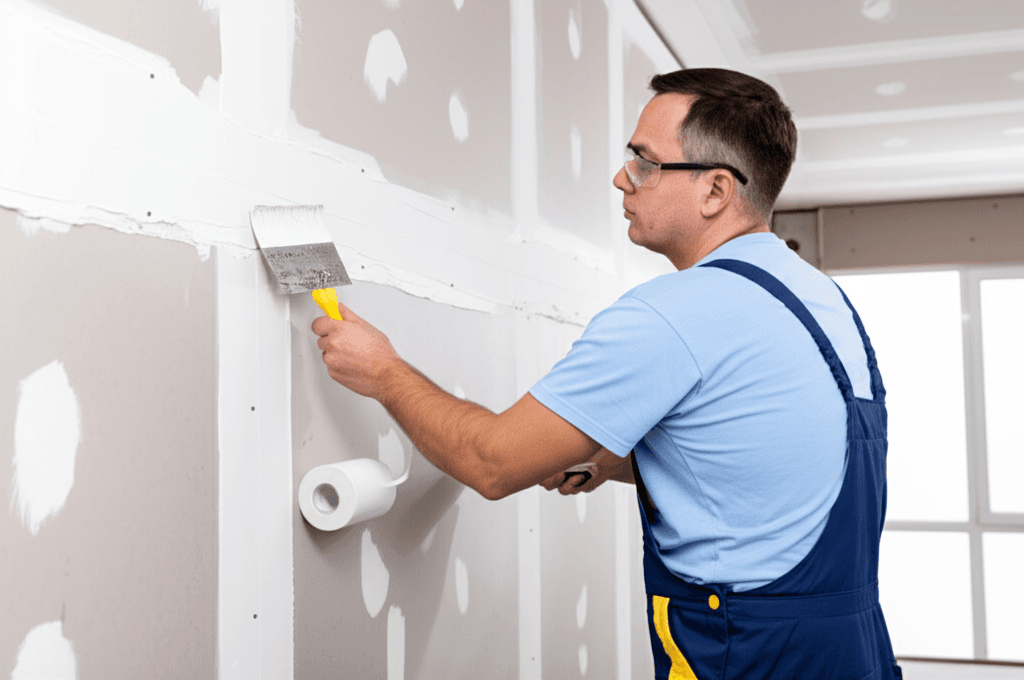 Drywall taping and finishing in Wilbur