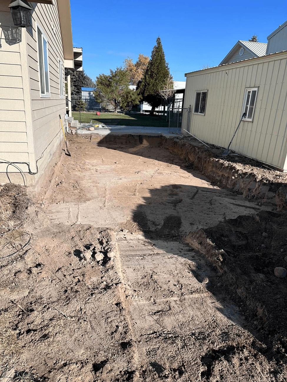 Excavation and site preparation