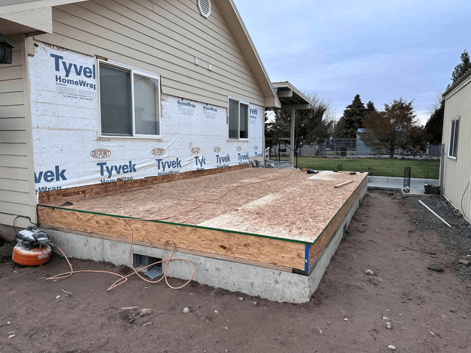 Foundation and subfloor installation